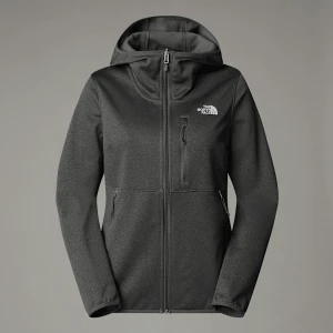 The North Face Damska Bluza Polarowa Z Kapturem Lixus 2.0 Smoked Pearl Heather Rozmiar M female