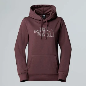 The North Face Damska Bluza Z Kapturem Drew Peak Light Tawny Quartz-high Rise Grey Rozmiar XL female