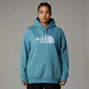 The North Face Damska Bluza Z Kapturem Drew Peak Plus Size Algae Blue Rozmiar 1X female