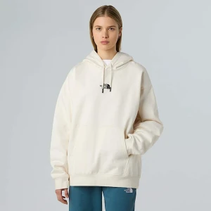 The North Face Damska Bluza Z Kapturem Essential White Dune Rozmiar S female