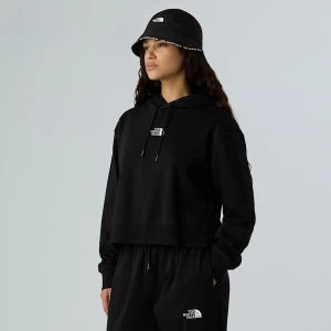 The North Face Damska Bluza Z Kapturem O Skróconym Kroju Essential Tnf Black Rozmiar XL female