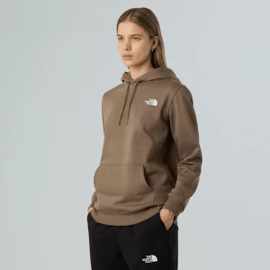 The North Face Damska Bluza Z Kapturem Simple Dome Mocha Brown Rozmiar XXL female