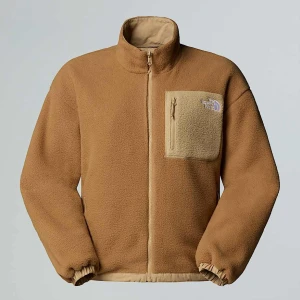 The North Face Damska Dwustronna Kurtka Polarowa Yumiori Khaki Stone-utility Brown Rozmiar S female