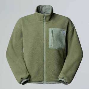 The North Face Damska Dwustronna Kurtka Polarowa Yumiori Slate Moss-bark Mist Rozmiar L female