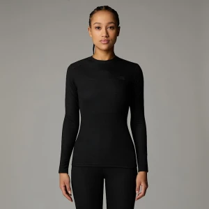 The North Face Damska Koszulka Z Długim Rękawem Easy Tnf Black Rozmiar XS female