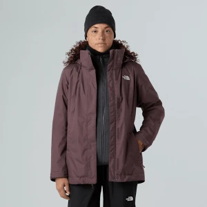 The North Face Damska Kurtka 3 W 1 Evolve Ii Triclimate® Tawny Quartz-anthracite Grey Rozmiar XXL female