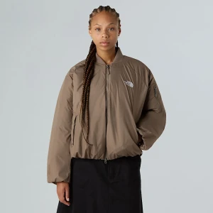 The North Face Damska Kurtka Bomberka Choqa Mocha Brown Rozmiar XXL female