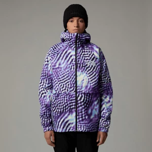 The North Face Damska Kurtka Build Up Peak Purple The Lift Print Rozmiar XS female