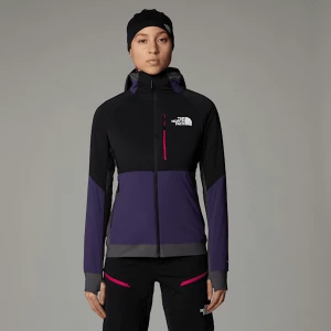 The North Face Damska Kurtka Hybrydowa Z Kapturem Binntal Ventrix™ Eternal Purple-tnf Black-anthracite Grey Rozmiar XS female