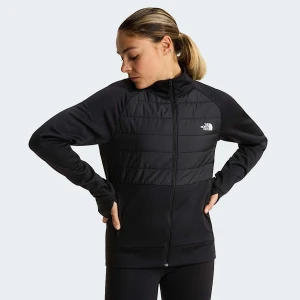 The North Face Damska Kurtka Hybrydowa Z Zamkiem Na Całej Długości Reaxion 2.0 Tnf Black Heather Rozmiar XS female