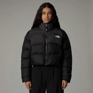 The North Face Damska Kurtka O Skróconym Kroju Saikuru Tnf Black-asphalt Grey Rozmiar L female