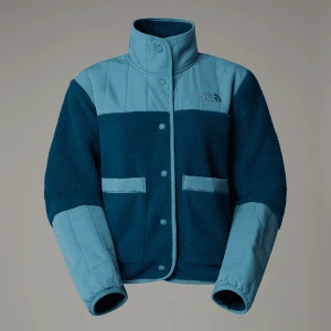 The North Face Damska Kurtka Polarowa Cragmont Midnight Petrol-algae Blue Rozmiar L female