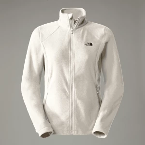 The North Face Damska Kurtka Polarowa Z Zamkiem Błyskawicznym Na Całej Długości Emilia 2 Gardenia White Rozmiar XS female