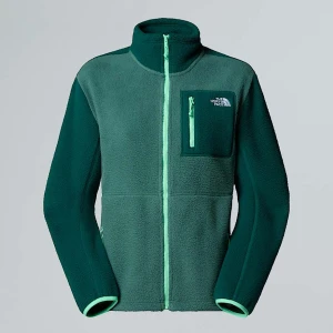 The North Face Damska Kurtka Polarowa Z Zamkiem Na Całej Długości Yumiori Pine Forest-hunter Green-spring Bud Rozmiar L female