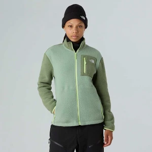 The North Face Damska Kurtka Polarowa Z Zamkiem Na Całej Długości Yumiori Slate Moss-bark Mist-astro Lime Rozmiar XXL female