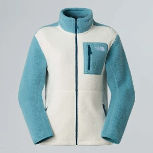 The North Face Damska Kurtka Polarowa Z Zamkiem Na Całej Długości Yumiori White Dune-algae Blue-midnight Petrol Rozmiar L female