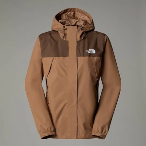 The North Face Damska Kurtka Przeciwdeszczowa Antora Latte-smokey Brown Rozmiar XXS female