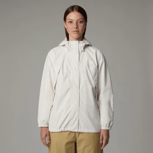 The North Face Damska Kurtka Przeciwdeszczowa Antora White Dune Rozmiar XXL female