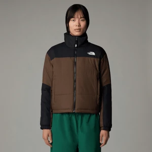 The North Face Damska Kurtka Puffer Gosei Smokey Brown Rozmiar M female