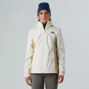 The North Face Damska Kurtka Quest Zip-in White Dune Rozmiar L female