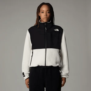 The North Face Damska Kurtka Retro Denali White Dune-tnf Black Tnf Tiger Stripe Print Rozmiar L female