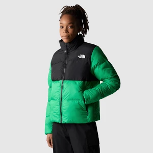 The North Face Damska Kurtka Saikuru Optic Emerald-tnf Black Rozmiar M female