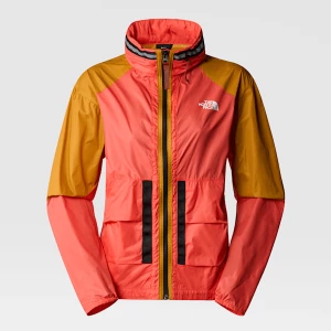 The North Face Damska Kurtka Wiatroodporna Kikash Radiant Orange - Citrine Yellow Rozmiar XL female