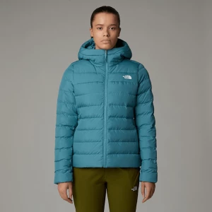 The North Face Damska Kurtka Z Kapturem Aconcagua Iii Algae Blue Rozmiar XS female