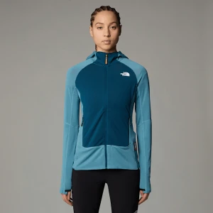 The North Face Damska Kurtka Z Kapturem Bolt Polartec® Power Grid™ Algae Blue-midnight Petrol Rozmiar XL female