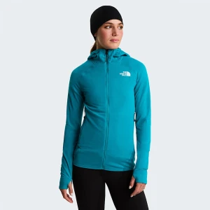 The North Face Damska Kurtka Z Kapturem Bolt Polartec® Power Grid™ Deep Teal Rozmiar XS female