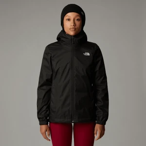 The North Face Damska Kurtka Z Kapturem Quest Tnf Black-foil Grey Rozmiar XXL female