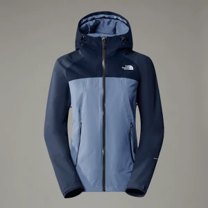 The North Face Damska Kurtka Z Kapturem Stratos Indigo Stone-summit Navy-shady Blue-npf Rozmiar XS female