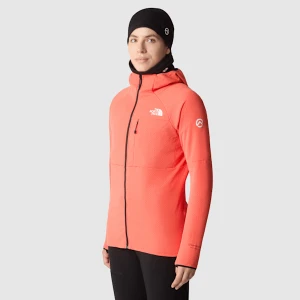 The North Face Damska Kurtka Z Kapturem Summit Series™ Futurefleece™ Radiant Orange Rozmiar XL female