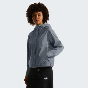 The North Face Damska Kurtka Z Kapturem Voyage Rain 3l Granite Grey Rozmiar M female