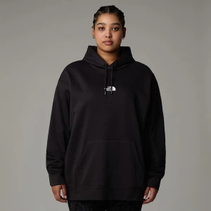 The North Face Damska Luźna Bluza Z Kapturem Essential Plus Size Tnf Black Rozmiar 1X female