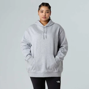 The North Face Damska Luźna Bluza Z Kapturem Essential Plus Size Tnf Light Grey Heather Rozmiar 2X female
