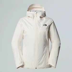The North Face Damska Ocieplana Kurtka Quest White Dune-npf Rozmiar XL female