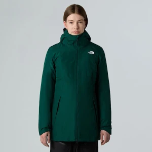 The North Face Damska Ocieplana Parka Hikesteller Hunter Green Rozmiar S female