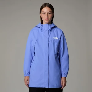 The North Face Damska Parka Przeciwdeszczowa Antora Virtual Blue Rozmiar M female