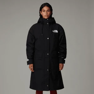 The North Face Damska Parka Reign On Tnf Black Rozmiar M female