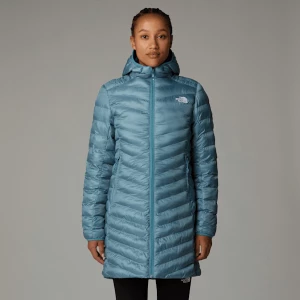 The North Face Damska Parka Z Ociepliną Syntetyczną Huila Algae Blue Rozmiar XS female