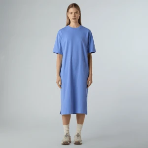 The North Face Damska Sukienka Maxi O Kroju Oversize Virtual Blue Rozmiar L female