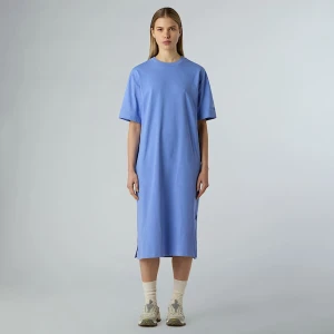 The North Face Damska Sukienka Maxi O Kroju Oversize Virtual Blue Rozmiar L female