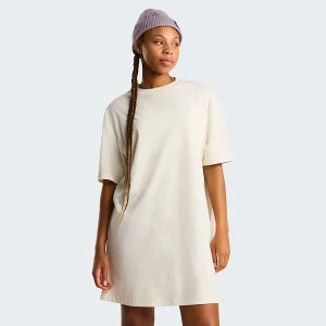 The North Face Damska Sukienka T-shirtowa Evolution Simple Dome White Dune Rozmiar M female