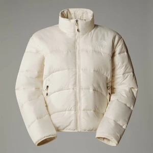 The North Face Damska Syntetyczna Kurtka Puffer 2000 White Dune Rozmiar L female