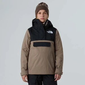The North Face Damski Anorak Driftview Mocha Brown-tnf Black Rozmiar L female