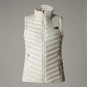 The North Face Damski Bezrękawnik Z Ociepliną Syntetyczną Huila White Dune Rozmiar S female