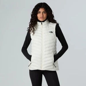 The North Face Damski Bezrękawnik Z Ociepliną Syntetyczną Huila White Dune Rozmiar XS female