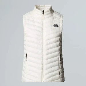 The North Face Damski Bezrękawnik Z Ociepliną Syntetyczną Huila White Dune Rozmiar XS female