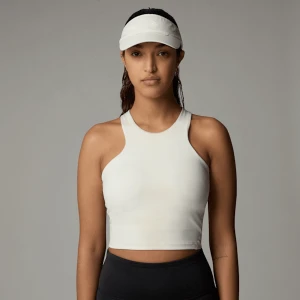 The North Face Damski Biustonosz O Wydłużonym Kroju Refina White Dune Rozmiar L female
